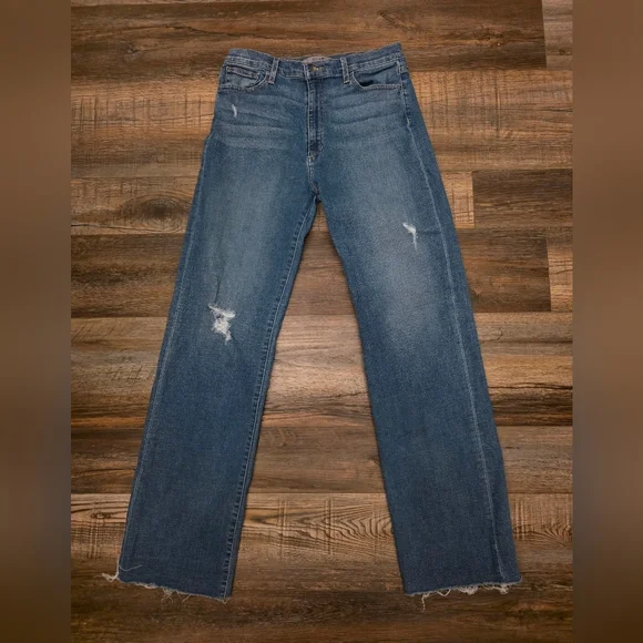 Joe's Jeans Classic Blue Distressed Women's Jeans - Picture 1 of 7